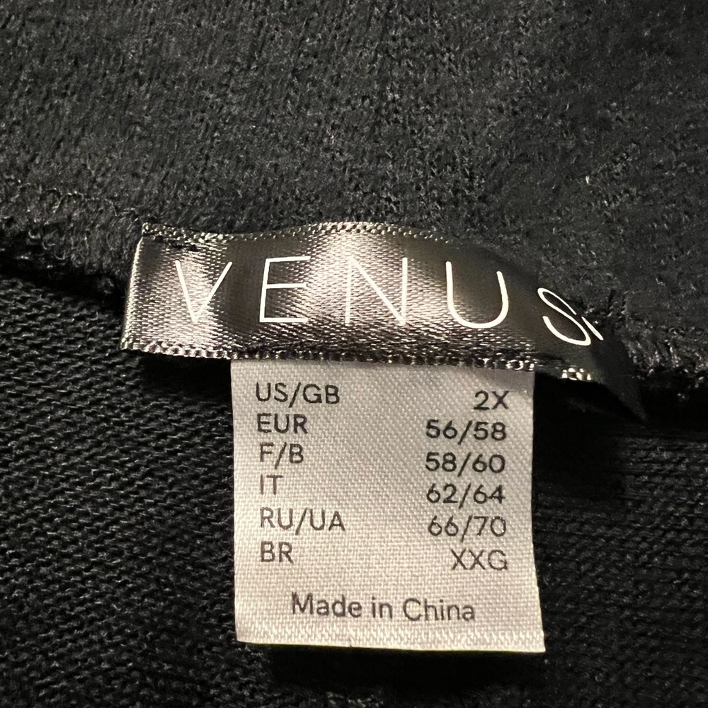 VENUS Black Track Pants